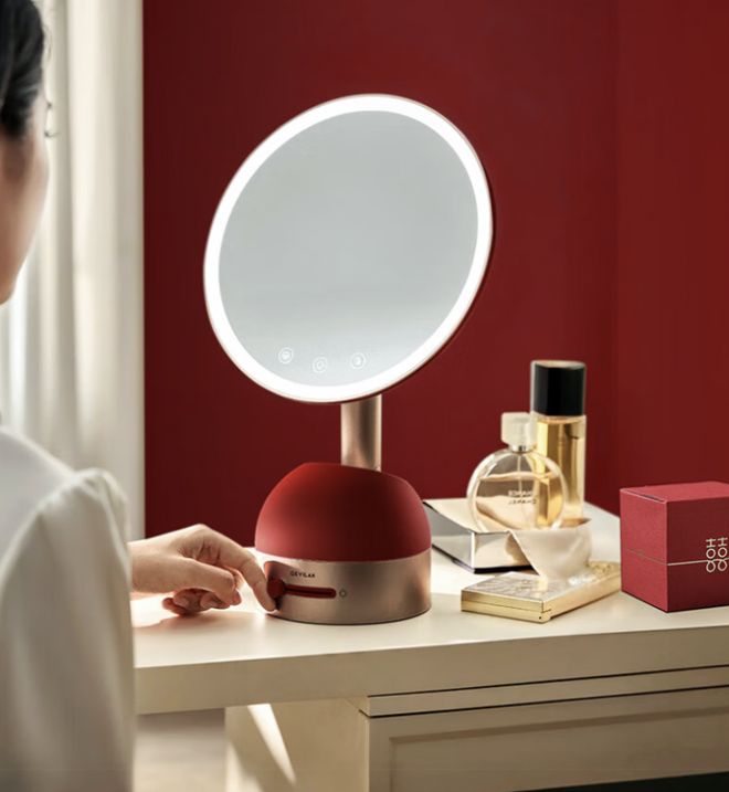 何不踩雷 歌岚化妆镜闭眼入！pg电子试玩入口买化妆镜如(图3)